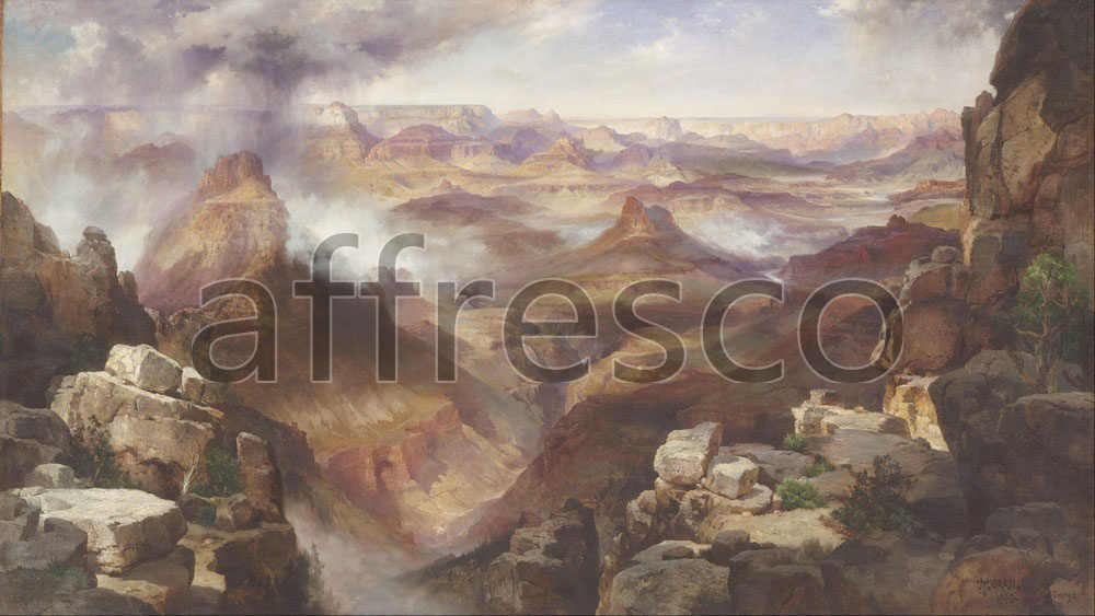 Каталог Аффреско, Классические пейзажиТомас Моран | арт. Thomas Moran, American Grand Canyon of the Colorado River